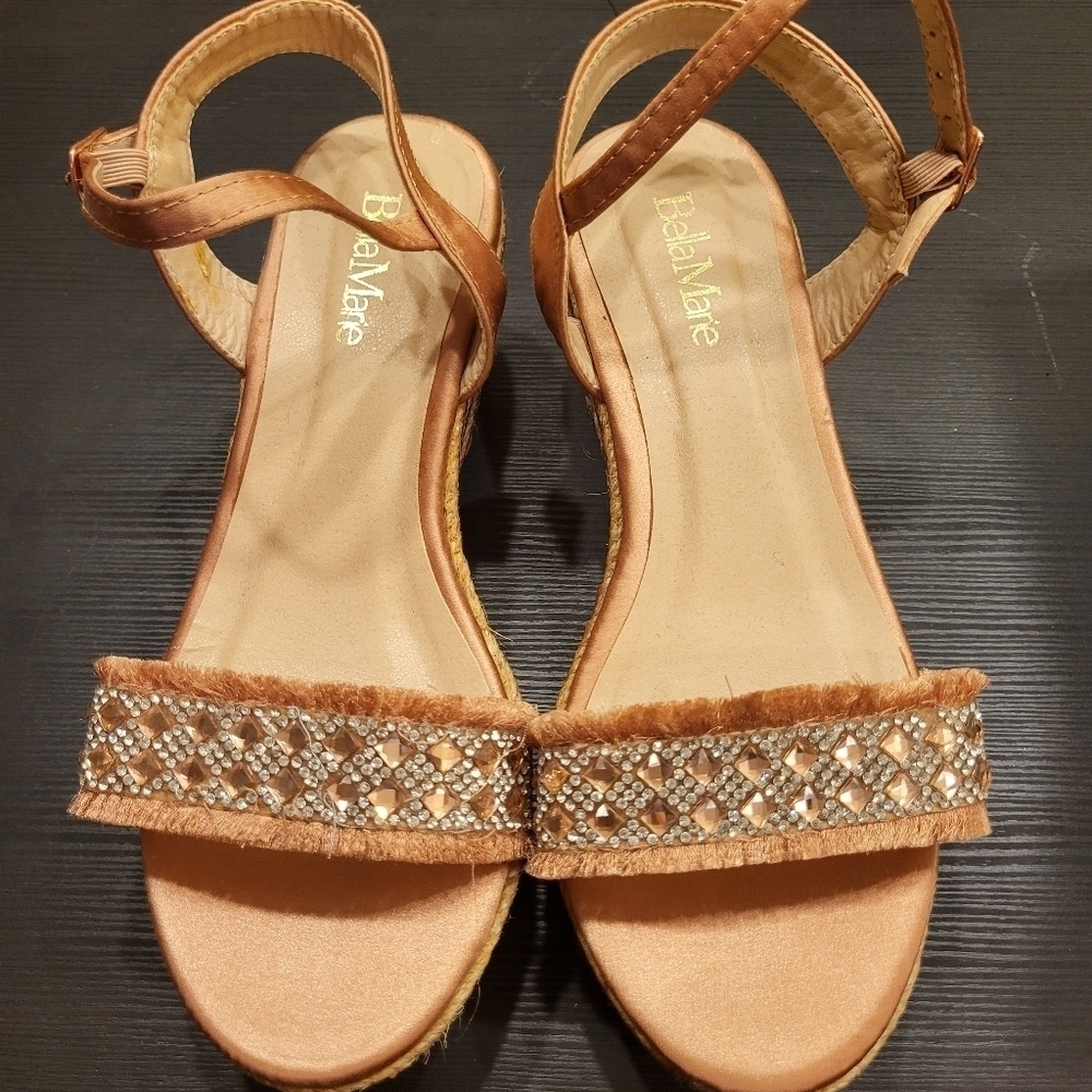 Bella Marie wedge sandal size 8.5.